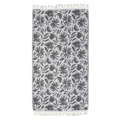 Serviette de plage en coton biologique Antalya