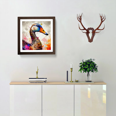 Goose Abstract No.1 1 Piece Single Picture Frame Wall Art