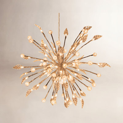 15" Globe Starburst LED Lighted Branch