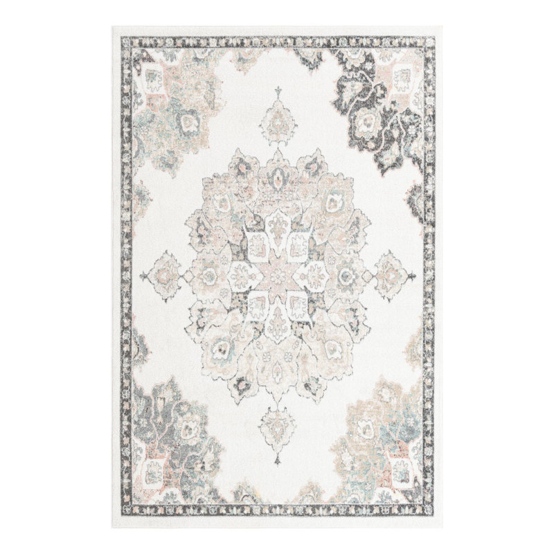 Oriental Indoor Rug, Rectangle 6' x 9'
