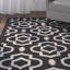 Mandel Geometric Hand Woven Indoor / Outdoor Area Rug-15827299