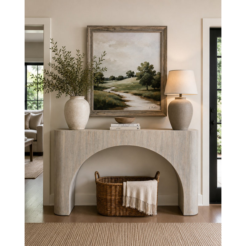 Coastal Arch Way Console Table