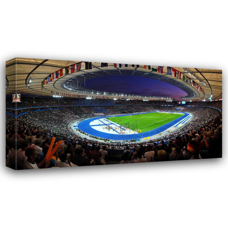 Stade olympique, Berlin, H 13 po x l 24 po