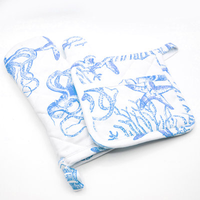 Sea Salt Oven Mitt Set