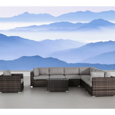 Fully Assembled 7 Seating With Cushions - Outdoor Solution For 7 Washable Soft Refresh Your Space