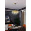 Lustre en cristal de cuivre à DEL avec branches pour les salons de la Villa Hotel-1702042371