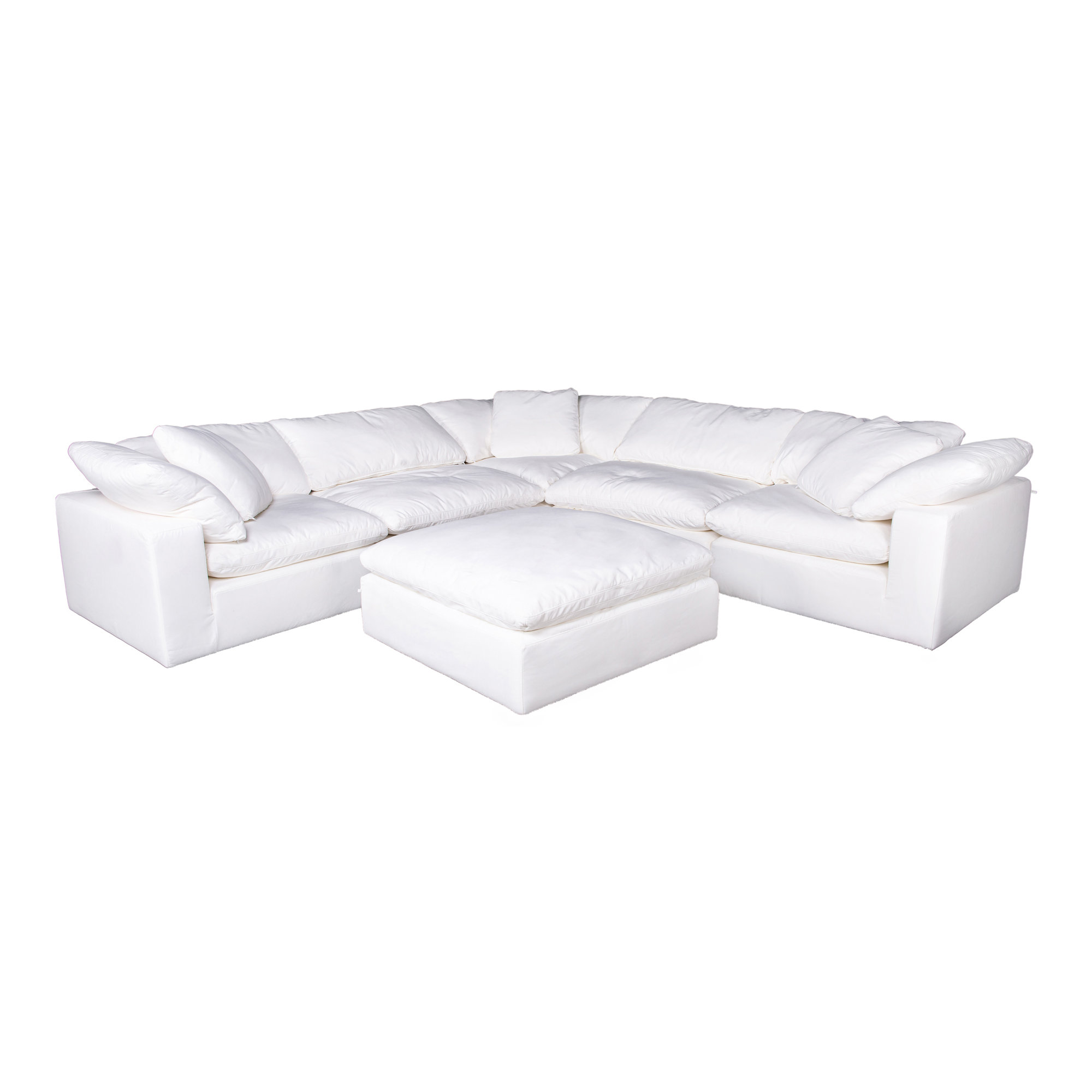 Tila Upholstered Accent Chair, Cream White