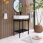 Ensemble de meuble-lavabo autoportant 24 po avec comptoir en céramique 24 po-733027188-733027189