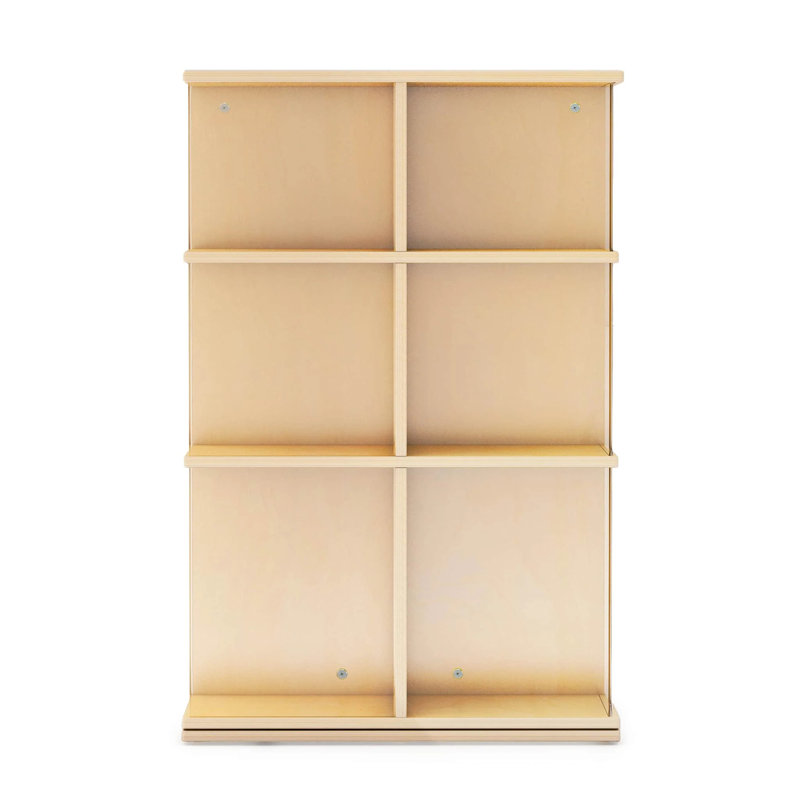 EdQ Rotating Big Book Display , Natural