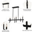 Iron Chandelier-348697451