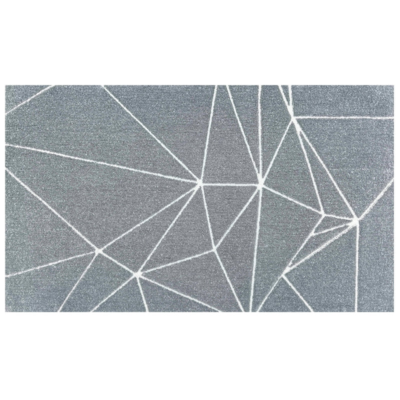 Fragemnets Grey, Rectangle 2'10" x 4'10"
