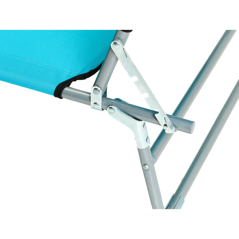 Sun Lounger FOLIGNO Metal, Blue