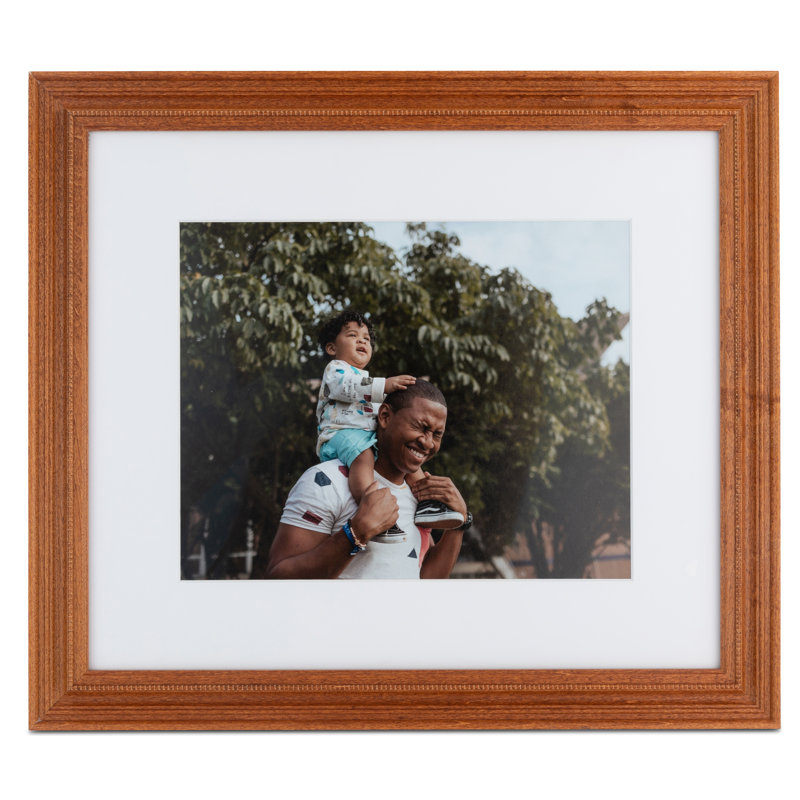 Kellan Honey Wood Matte Picture Frame, 26" x 32"