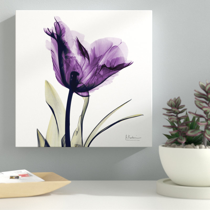 «Tulip Dream», reproduction d'impression sur toile tendue, H 18 po x l 18 po