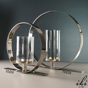 Stainless Steel Tabletop Candlestick