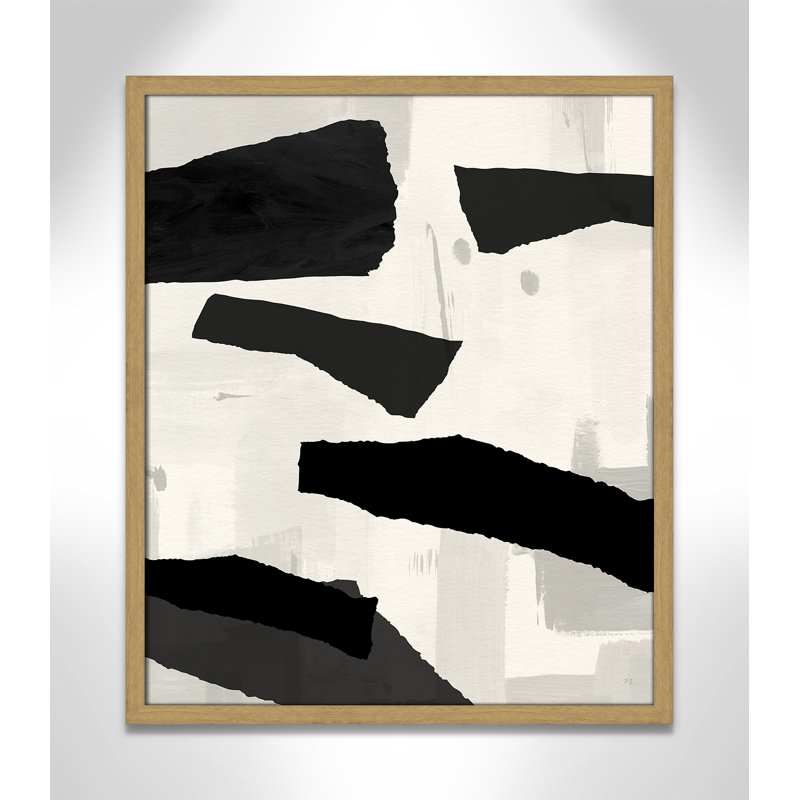 «Mountain Paths II» par Susan Jill - Art encadré avec fond perdu, H 25,5 po x l 21,5 po x P 0,75 po, Brun