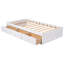 Lit plateforme simple avec tiroirs Lozada-1005194252