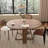 Extendable Dining Table For 4-6 People, Round Dining Table-865782317