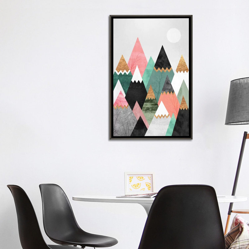 « pretty montagnes » par elisabeth fredriksson-impression sur image, H 60 po x l 40po x P 1,5 po