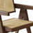 Solid wood dining chair comfortable back