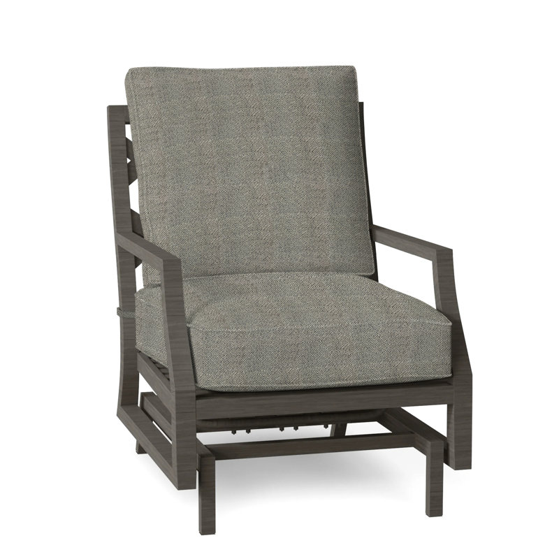 Fauteuil en treillis avec coussins, Welt, Intermix écorce