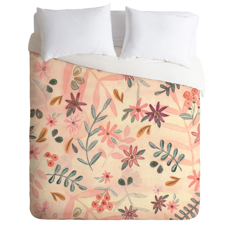 Farmhouse / Country Polyester Duvet Cover, Queen Duvet Cover + 2 Standard Shams