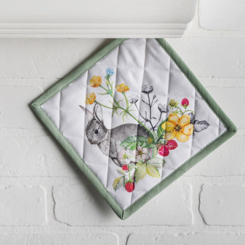 Maison D' Hermine Cotton Potholder Set