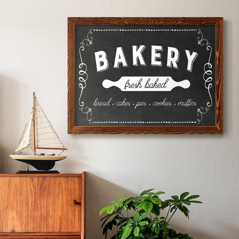 Bakery, reproduction d'art sur toile, H 22 po x l 32 po, Érable