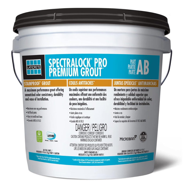 Spectralock Pro Premium White Grout Full Unit