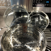 Mueller MC-24C 24pc Induction Ultraclad Kitchen Pots & Pans Sapphire New  Read