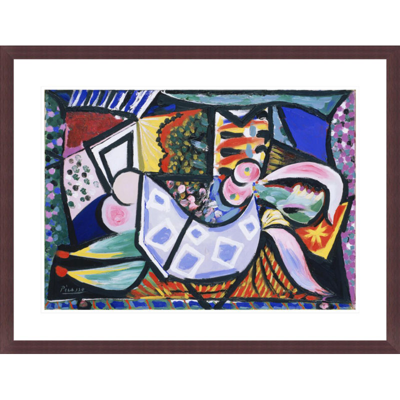 Couchette inclinable par Pablo Picasso, H 22,76 po x l 29,5 po