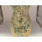 Zorigs Floor Vase, 18 Inch Mosaic Vase – Tall Cylinder Made of Terracotta with Yellow Tan Glass Mosaic Pieces – Handcrafted Decorative Home Décor Accent Piece for Bedroom, Living Room, Office