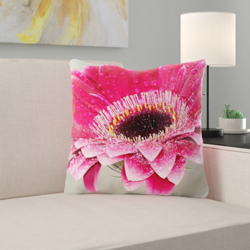 Coussin décoratif fleur, Intérieur