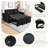 Darius 3-in-1 Convertible Velvet Sleeper Loveseat with Reclining Backrest-112697422