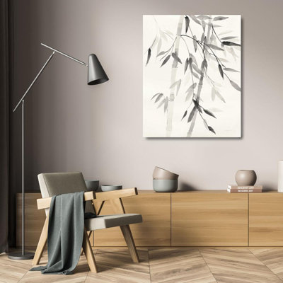 «Red Barrel Studio® Nai, Danhui Gallery», art sur toile tendue: feuilles de bambou V