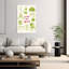 Charming Parisian Daily Life Classic Rustic Abstract City Architecture Wall Art Print-135625074