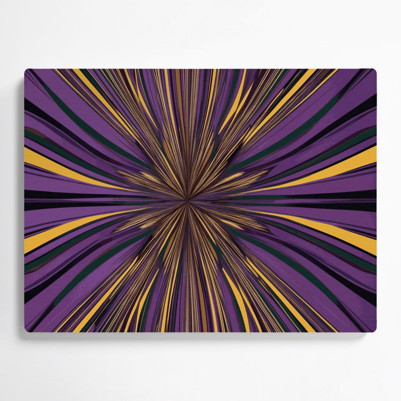 Art mural op mauve 40, H 12 po x l 18 po