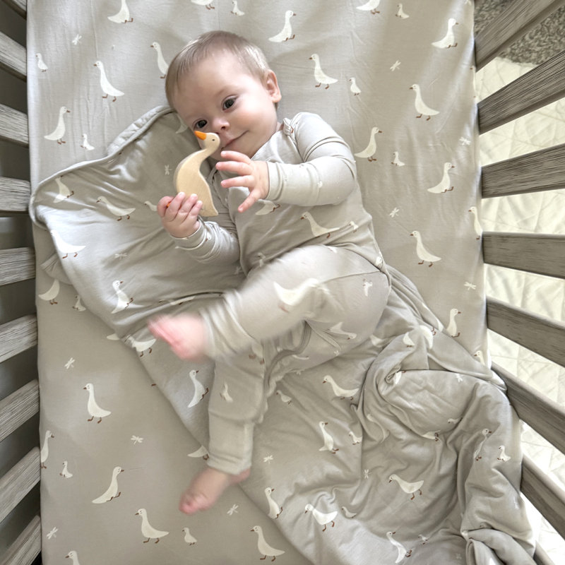 Drap pour lit de bébé - Oie, Oie
