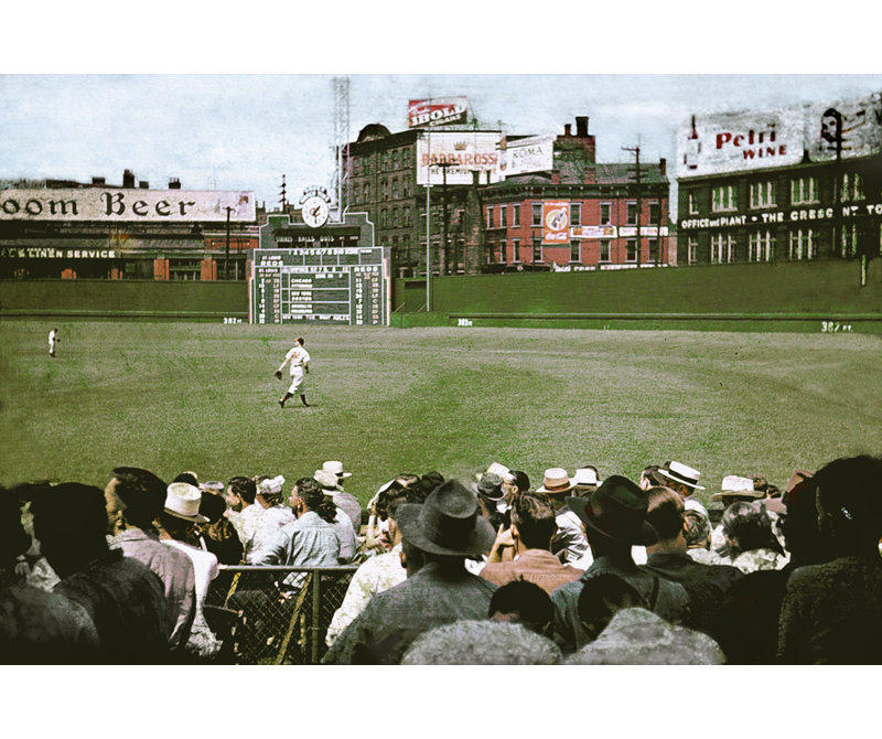 Crosley Field, H 16 po x l 24 po
