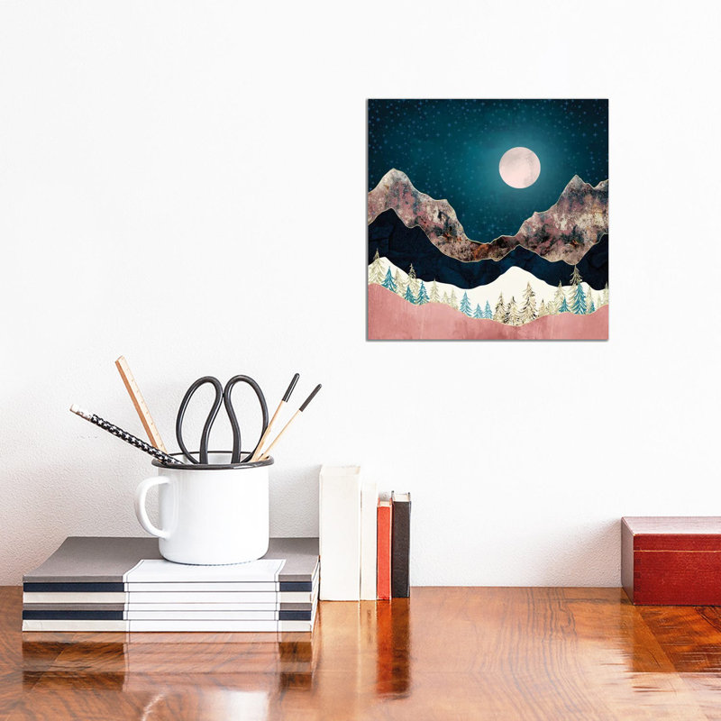 Pine Vista - Print on Canvas, Wrapped Canvas, 30.48 cm H x 30.48 cm W