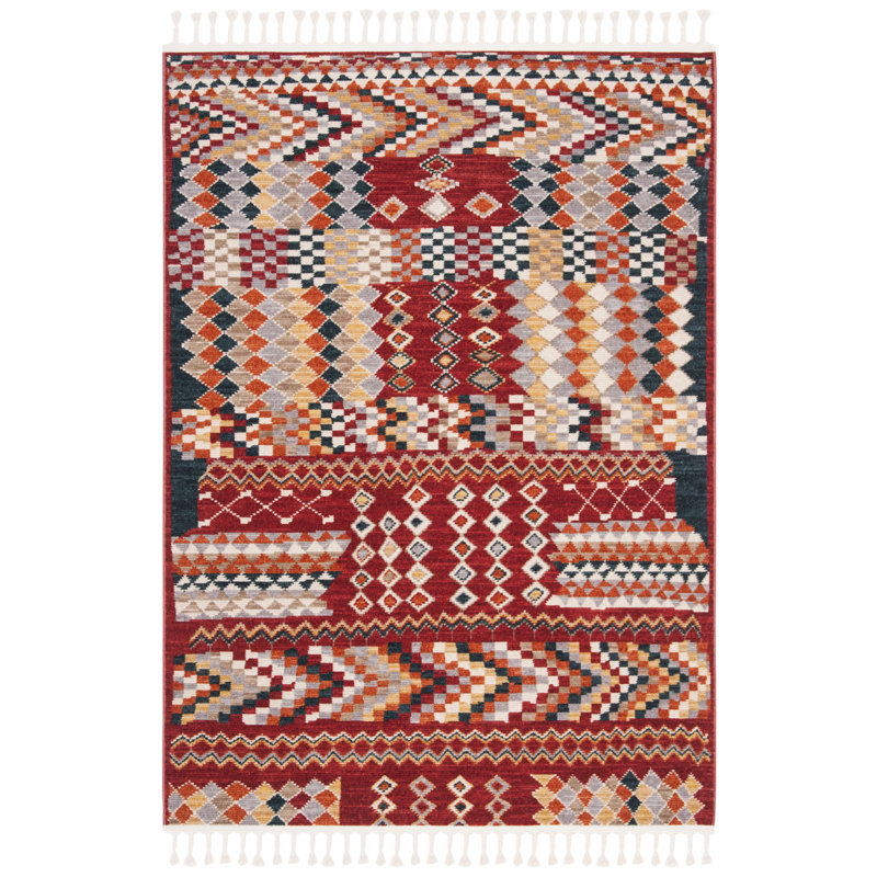 Bontrager Southwestern Indoor/Outdoor Rug, Rectangle 3' x 5'
