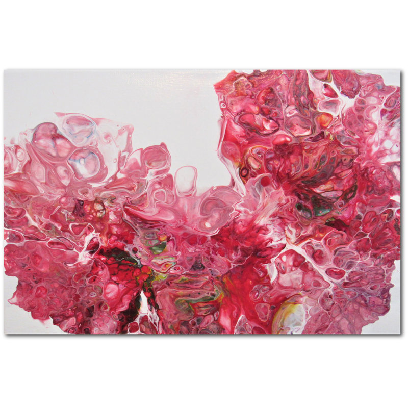 «Pretty in Pink», impression sur toile tendue, H 12 po x l 18 po x P 1,5 po