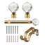 Crystal Adjustable 2cm Single Curtain Pole-1916666771-1989325128