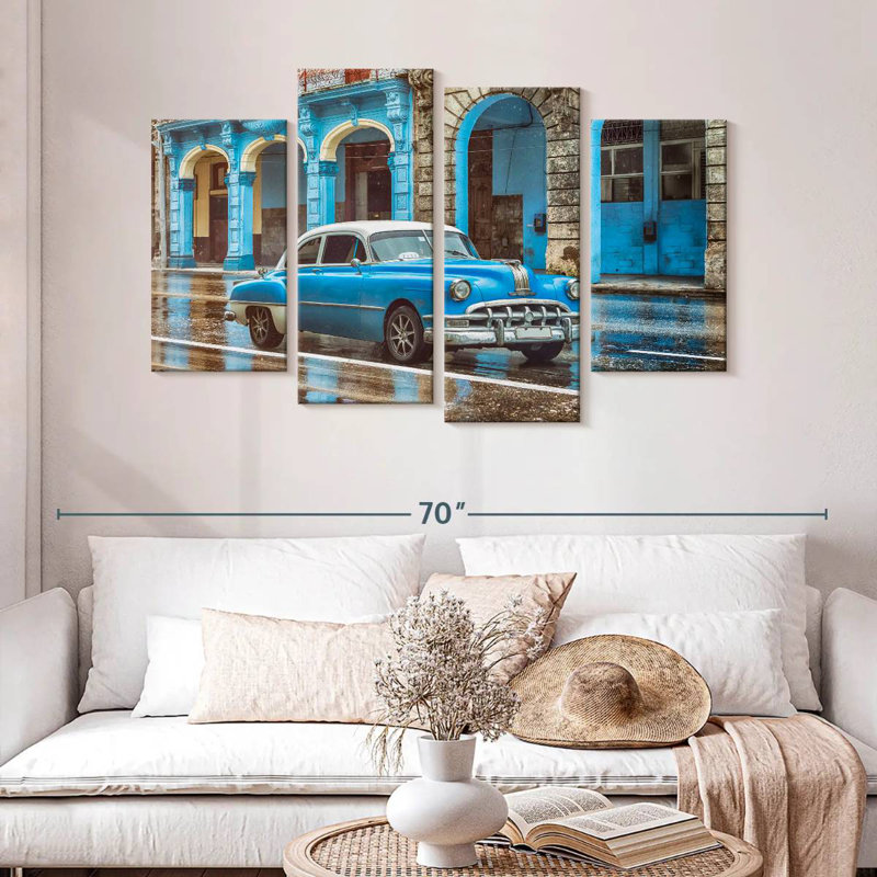 Mehar Havana Car, 32'' H x 52'' W