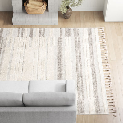 Lexington Ivory Abstract Area Rug