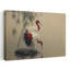 Art japonais japonais, oiseaux abstraits, cerisiers, pivoines, forêt, art mural-312810486