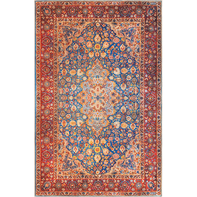 Utin Chenille Oriental Indoor Rug, Rectangle 5' x 8'