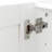Stackable Wall Mounted Storage Cabinet, White