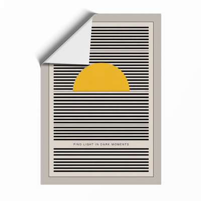Rising Sun Study Minimalist - Print