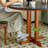 Black Round Sintered Stone Dining table